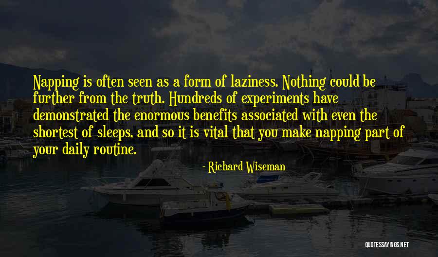 Experiments With Truth Quotes By Richard Wiseman