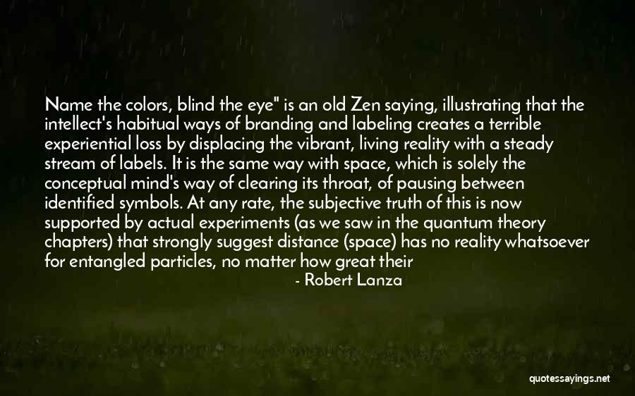 Experiments With Truth Quotes By Robert Lanza