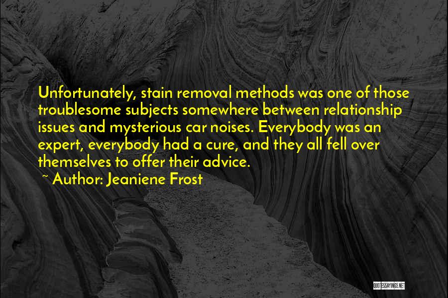 Expert Advice Quotes By Jeaniene Frost