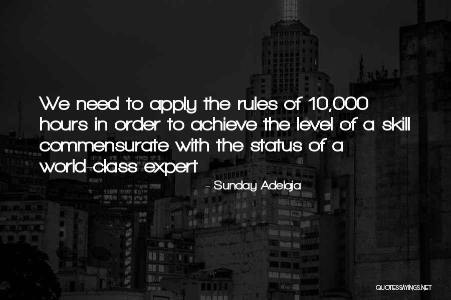 Expert Status Quotes By Sunday Adelaja Expert Status Quotes By Sunday Adelaja