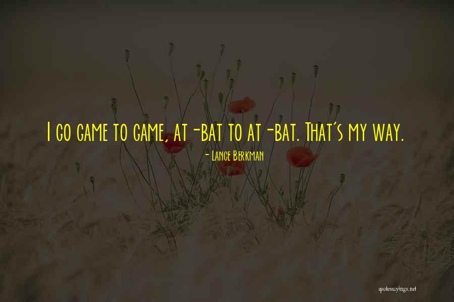 Expiatory Punishment Quotes By Lance Berkman Expiatory Punishment Quotes By Lance Berkman