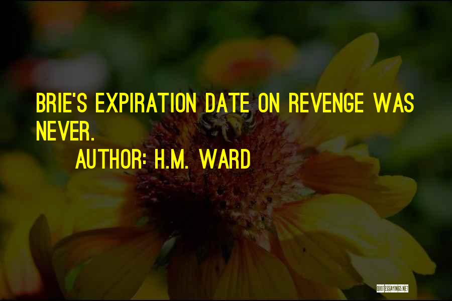 Expiration Date Quotes By H.M. Ward