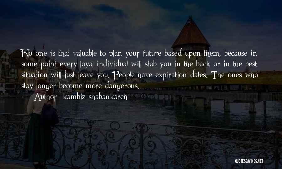 Expiration Date Quotes By Kambiz Shabankareh