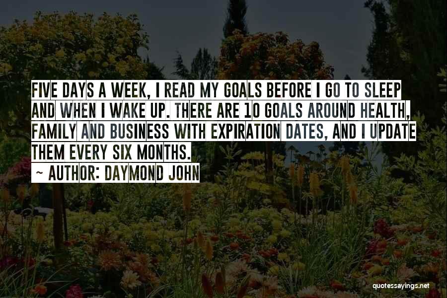 Expiration Dates Quotes By Daymond John