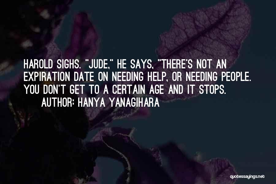 Expiration Quotes By Hanya Yanagihara