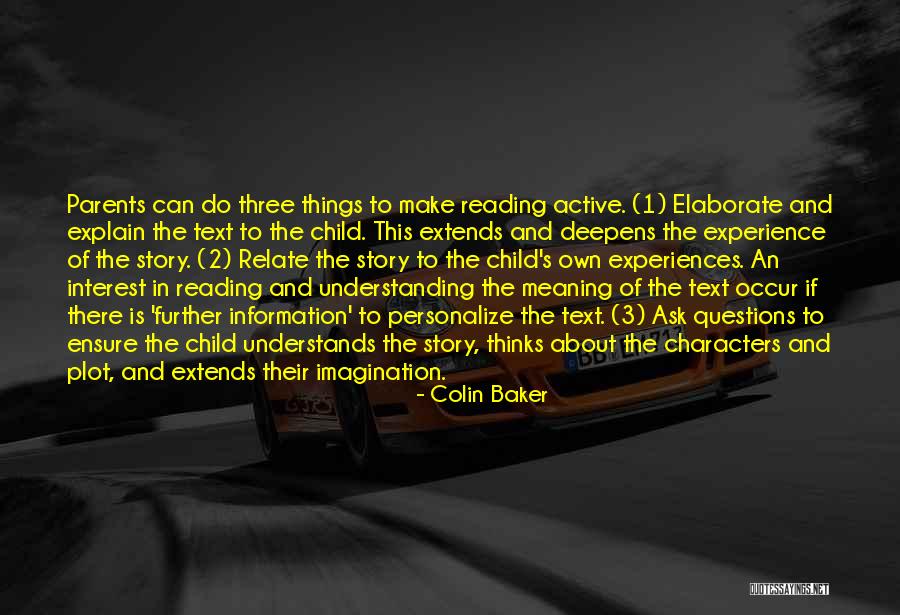 Explain The Things Quotes By Colin Baker Explain The Things Quotes By Colin Baker