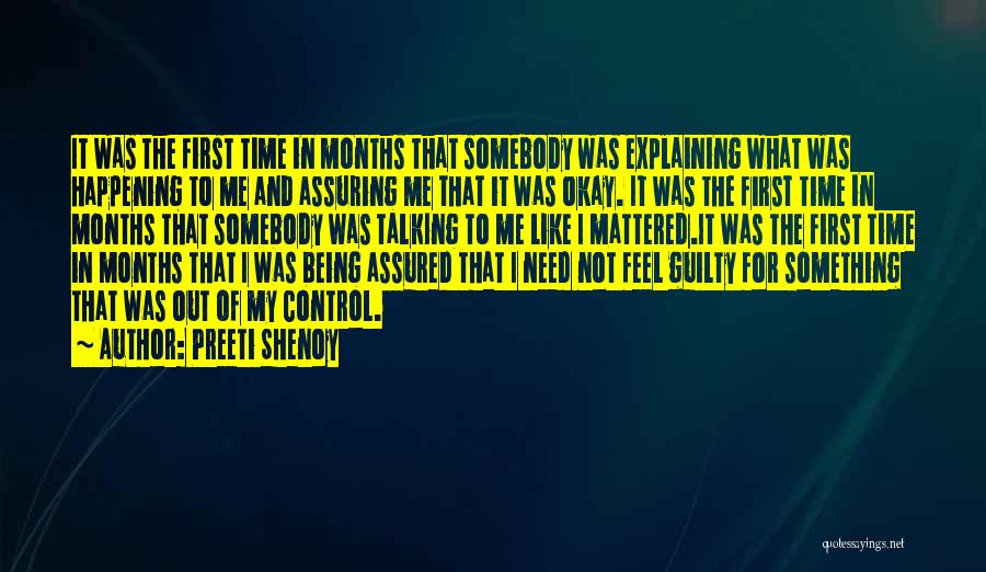 Explaining How You Feel Quotes By Preeti Shenoy