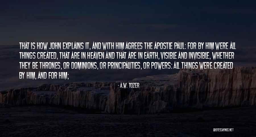 Explains It All Quotes By A.W. Tozer Explains It All Quotes By A.W. Tozer