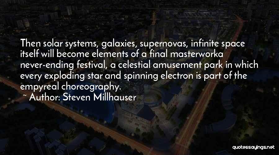 Exploding Star Quotes By Steven Millhauser