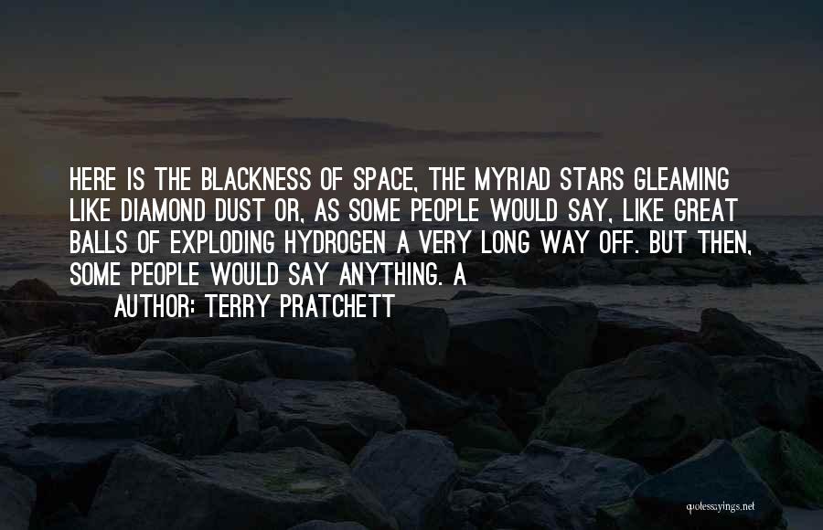 Exploding Stars Quotes By Terry Pratchett