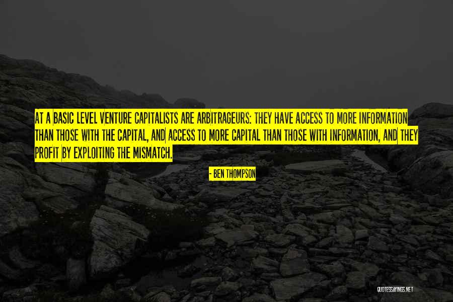 Exploiting Others Quotes By Ben Thompson Exploiting Others Quotes By Ben Thompson