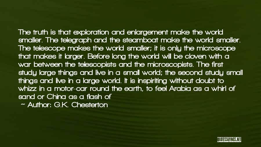 Exploration And Travel Quotes By G.K. Chesterton