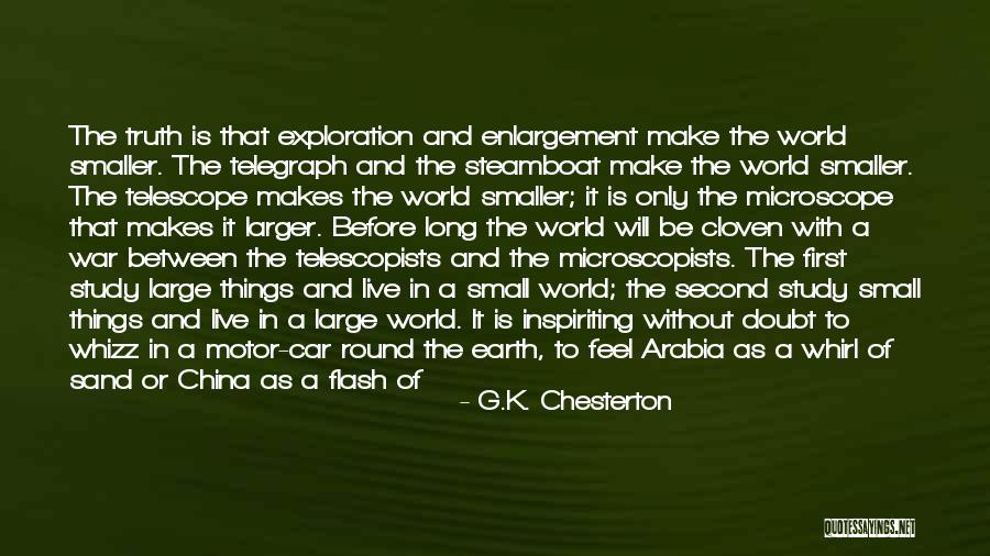 Exploration And Travel Quotes By G.K. Chesterton