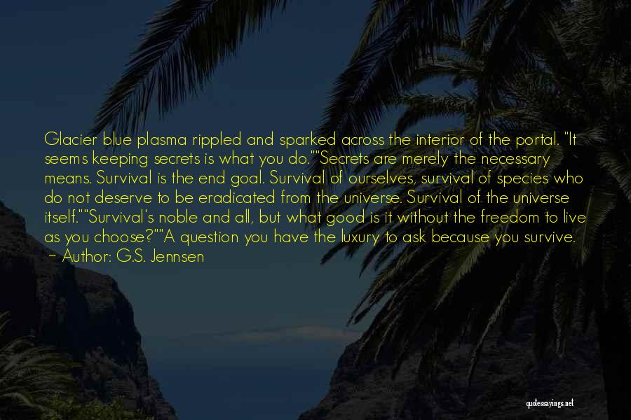 Exploration And Travel Quotes By G.S. Jennsen