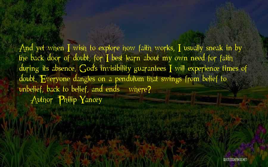 Explore And Experience Quotes By Philip Yancey