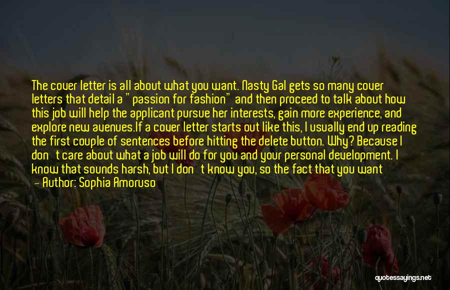 Explore And Experience Quotes By Sophia Amoruso