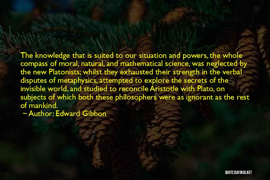 Explore Knowledge Quotes By Edward Gibbon