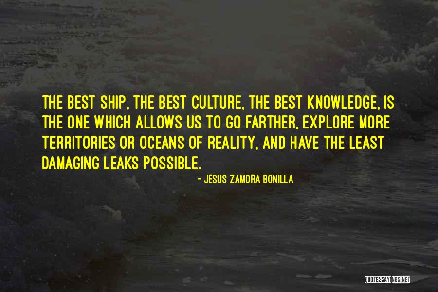 Explore Knowledge Quotes By Jesus Zamora Bonilla