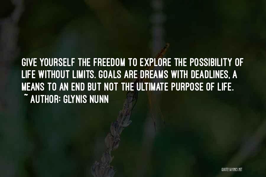 Explore Yourself Quotes By Glynis Nunn