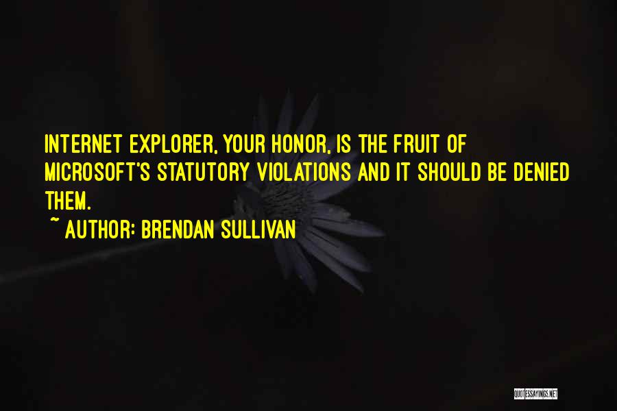 Explorer Quotes By Brendan Sullivan