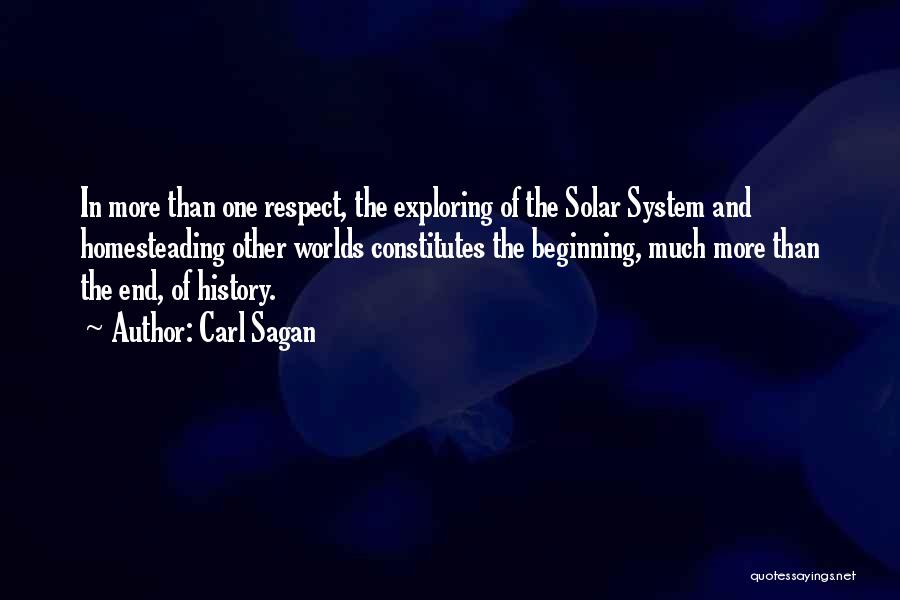 Exploring History Quotes By Carl Sagan