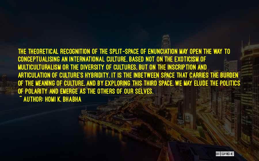 Exploring Space Quotes By Homi K. Bhabha