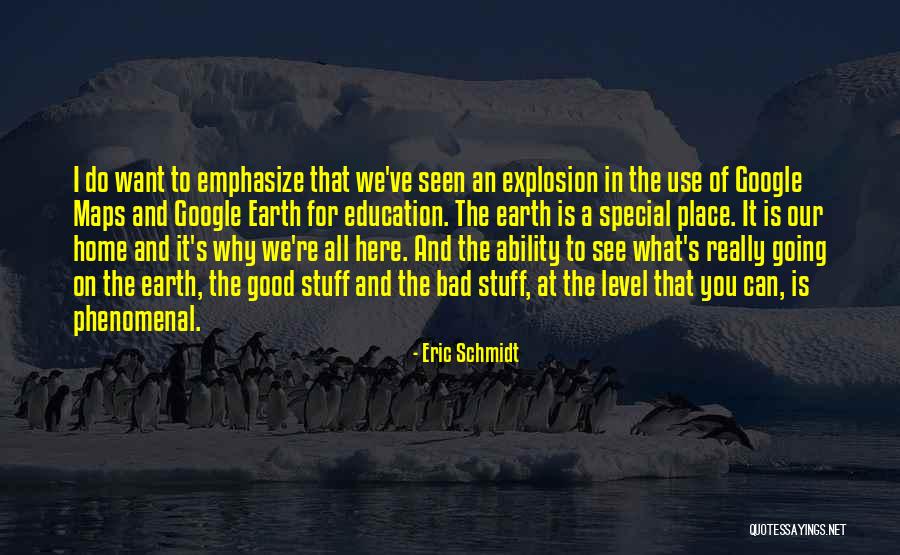 Explosion Quotes By Eric Schmidt