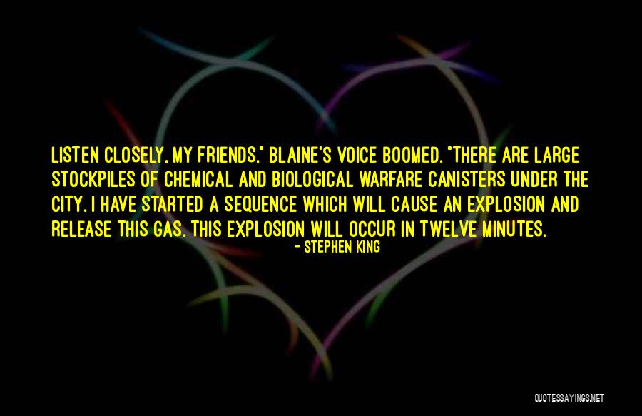 Explosion Quotes By Stephen King