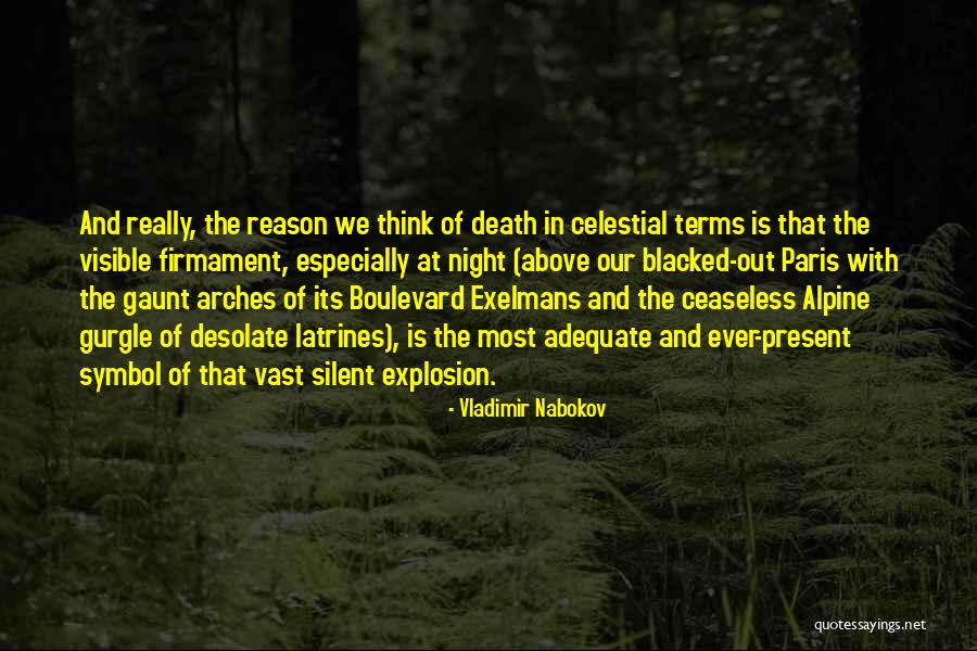 Explosion Quotes By Vladimir Nabokov