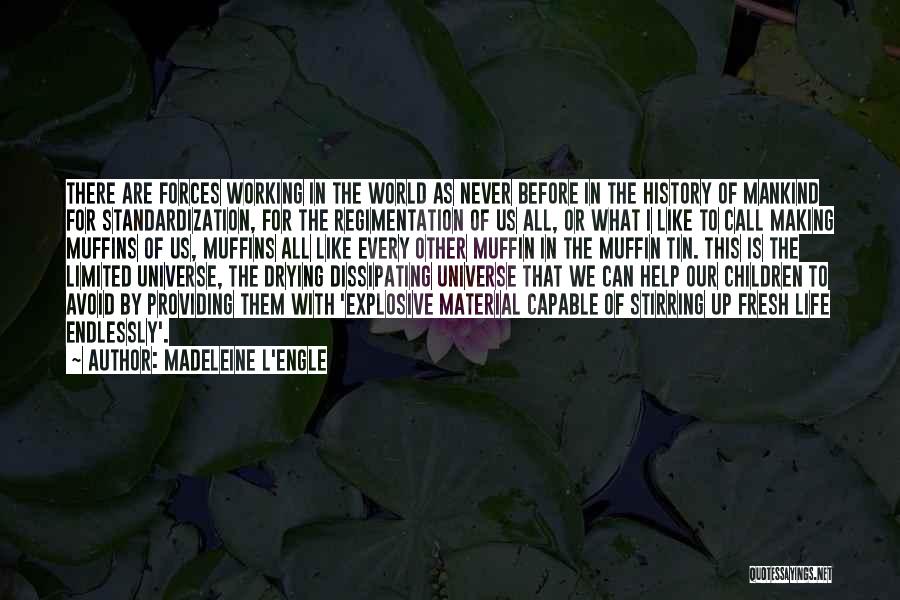 Explosive Quotes By Madeleine L'Engle