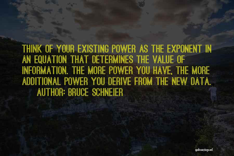 Exponent Quotes By Bruce Schneier