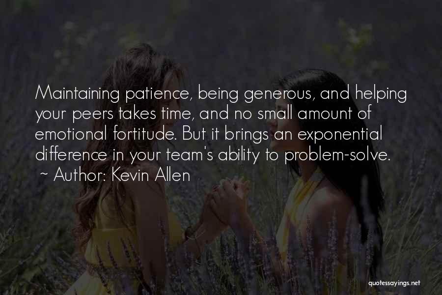 Exponential Quotes By Kevin Allen