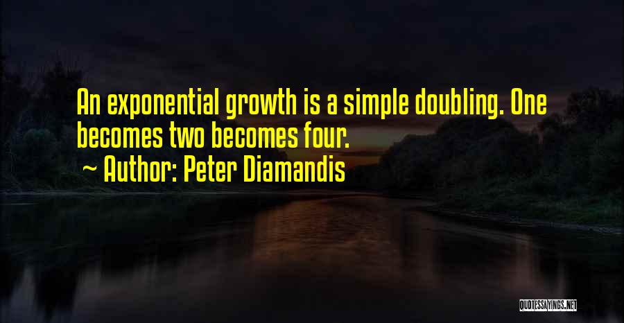 Exponential Quotes By Peter Diamandis