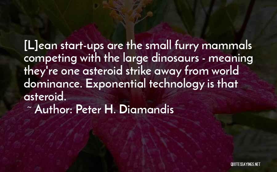 Exponential Quotes By Peter H. Diamandis