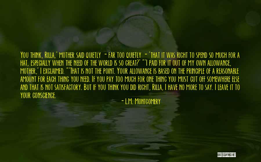 Exponentials And Logarithms Quotes By L.M. Montgomery Exponentials And Logarithms Quotes By L.M. Montgomery