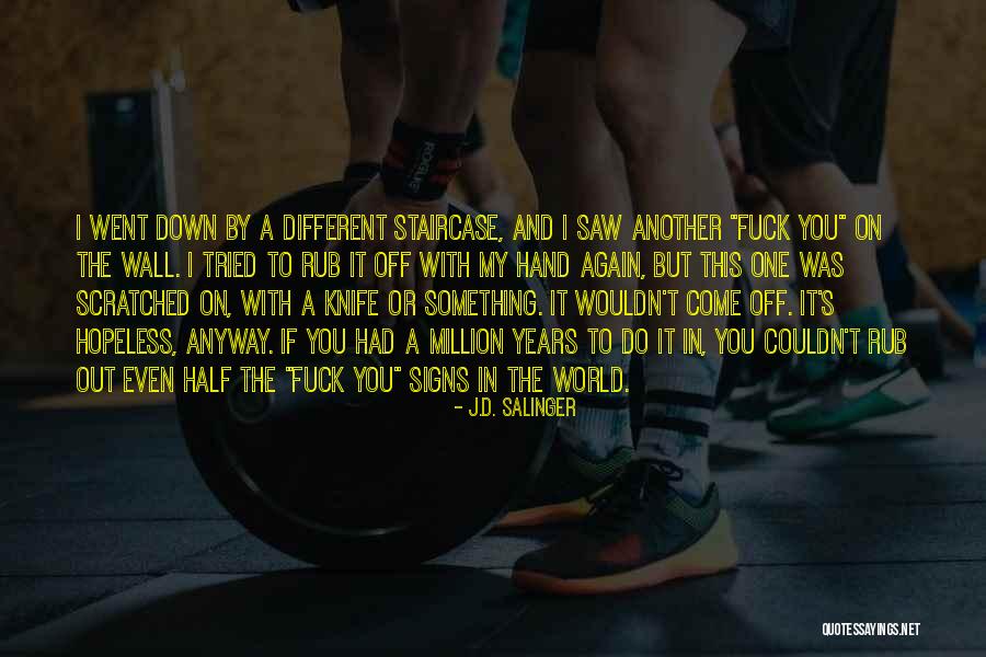 Exporting From Lightroom Quotes By J.D. Salinger