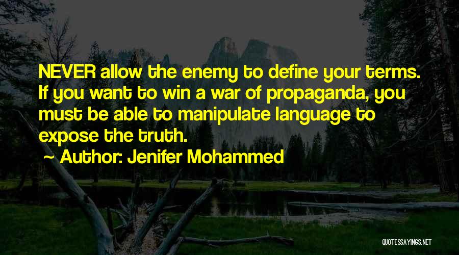 Expose Truth Quotes By Jenifer Mohammed