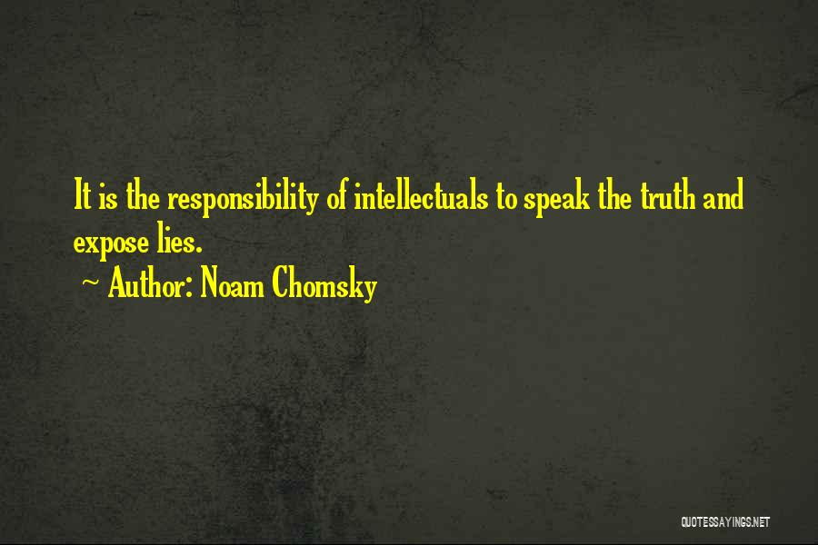 Expose Truth Quotes By Noam Chomsky