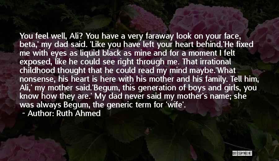 Exposed Heart Quotes By Ruth Ahmed