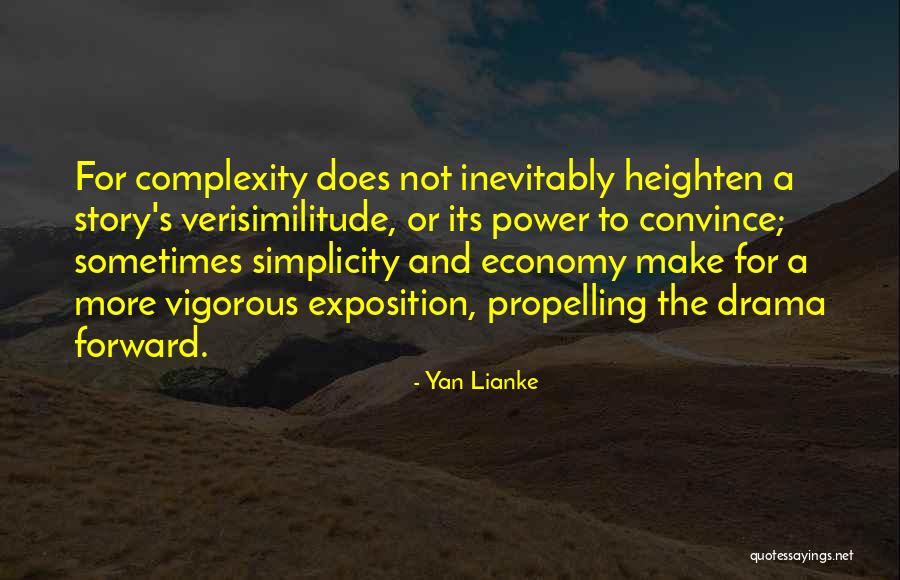 Exposition In A Story Quotes By Yan Lianke Exposition In A Story Quotes By Yan Lianke
