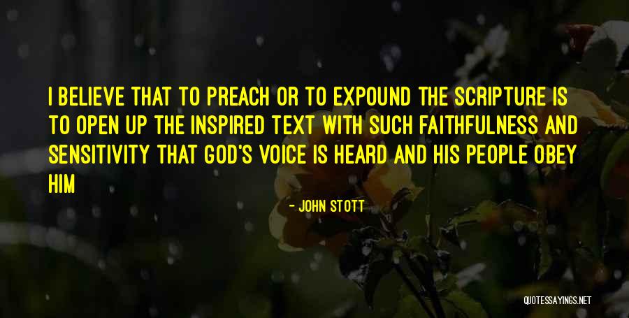 Expound Quotes By John Stott Expound Quotes By John Stott