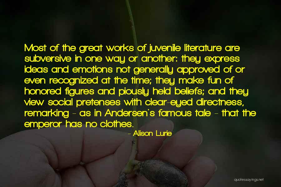Express Emotions Quotes By Alison Lurie Express Emotions Quotes By Alison Lurie