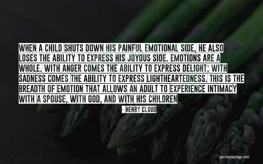 Express Emotions Quotes By Henry Cloud Express Emotions Quotes By Henry Cloud