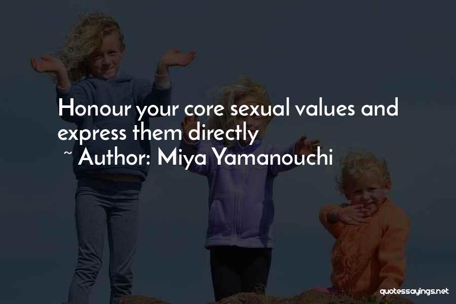 Express Yourself Quotes By Miya Yamanouchi