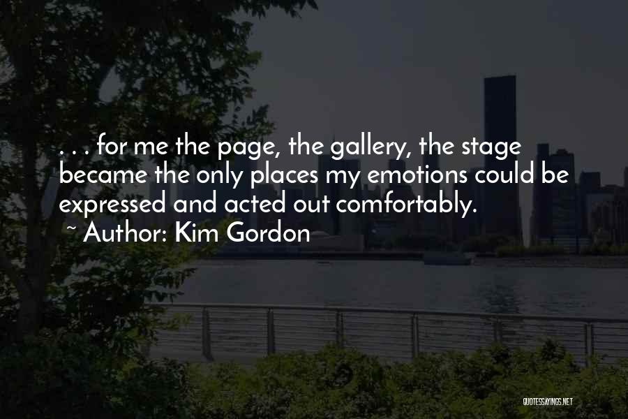 Expressed Quotes By Kim Gordon