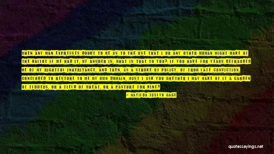 Expresses Quotes By Matilda Joslyn Gage Expresses Quotes By Matilda Joslyn Gage