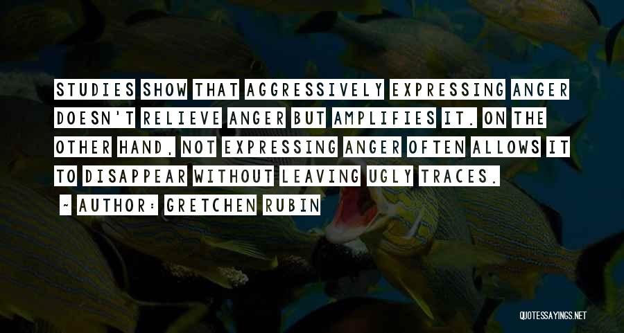 Expressing Anger Quotes By Gretchen Rubin