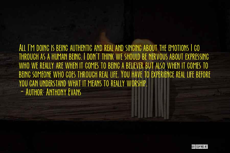 Expressing Emotions Quotes By Anthony Evans