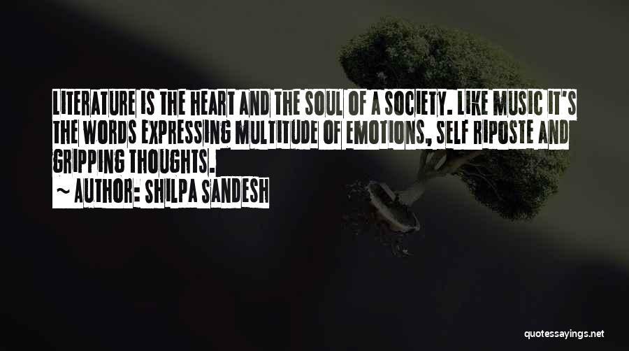 Expressing Emotions Quotes By Shilpa Sandesh