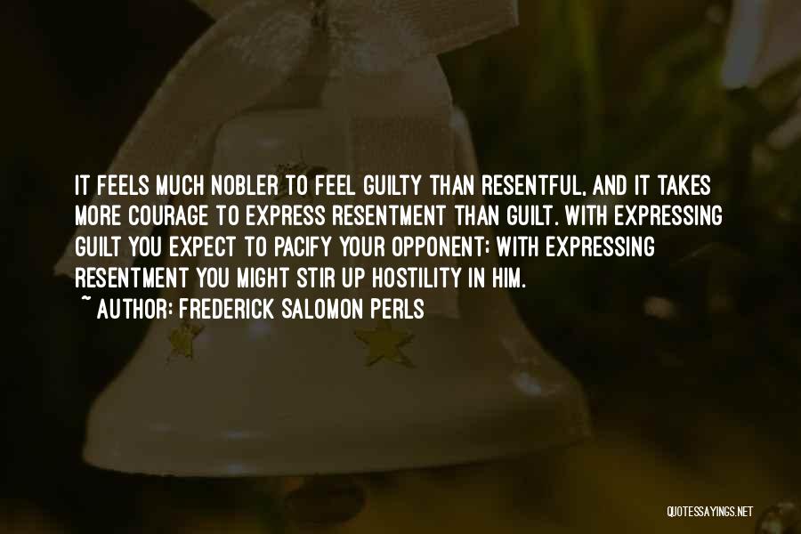 Expressing How You Feel Quotes By Frederick Salomon Perls